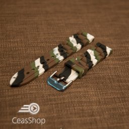 Curea silicon camuflaj 20mm - 45888