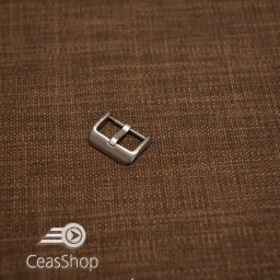 Catarama argintie otel satinat 20mm - 42343