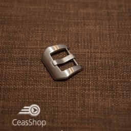 Catarama argintie otel satinat, tip PANERAI 24mm - 41533