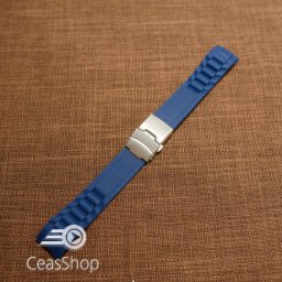 Curea silicon navy capat curbat 20mm - 47978