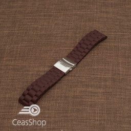 Curea silicon maro 18mm - 34608