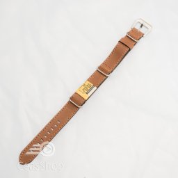 Curea NATO piele maro deschis 20mm vintage- 385203
