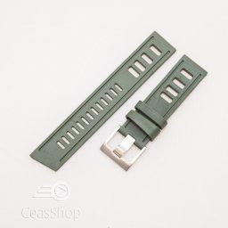 Curea ceas stil Isofrane verde 24mm - 49790