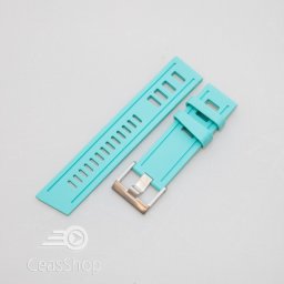 Curea ceas stil Isofrane turcoaz 22mm - 49792