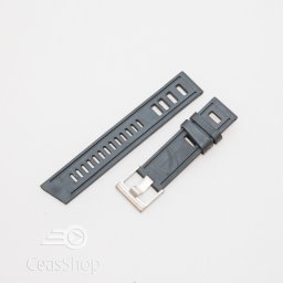 Curea ceas stil Isofrane neagra 20mm - 49779
