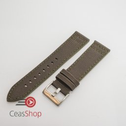 Curea piele tip Kevlar verde 18mm - 4162718