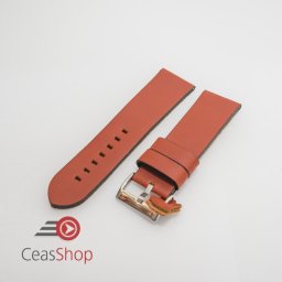 Curea piele maro castaniu vintage QR 24mm - 3830824
