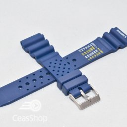 Curea poliuretan navy 24mm(26mm) - 53354