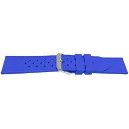 Curea silicon albastra model Rolex Tropic 22mm -55804