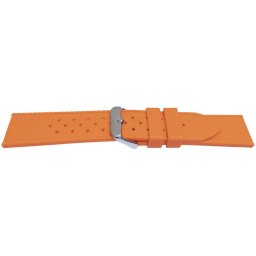 Curea silicon portocalie model Rolex Tropic 22mm -55819