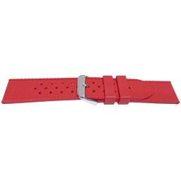 Curea silicon roșie model Rolex Tropic 22mm -55816