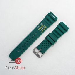 Curea poliuretan verde 22mm(24mm) - 56982