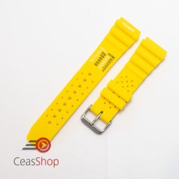 Curea poliuretan galbena 20mm(22mm) - 56984