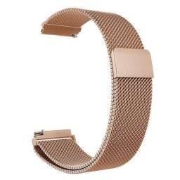 Bratara smartwatch rose gold cu magnet si telescop Quick Release 22mm -57185
