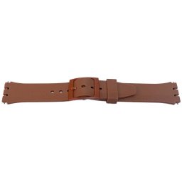 Curea silicon tip Swatch 17 mm maron -58626