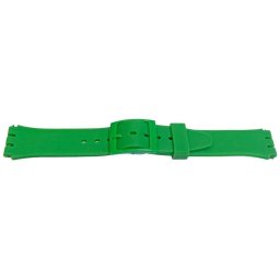 Curea silicon tip Swatch 17 mm verde -58648