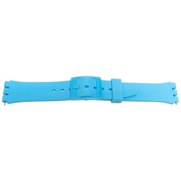 Curea silicon tip Swatch 17 mm bleu -58639