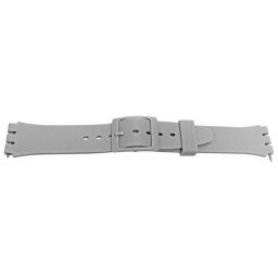 Curea silicon tip Swatch 17 mm gri -58642