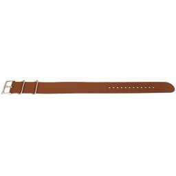 Curea NATO silicon maro 22mm - 59070