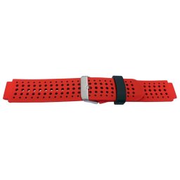 Curea Garmin roșu cu negru 16/22mm - 59134