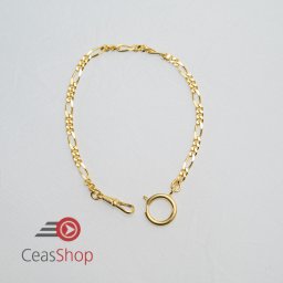 Lanț model figaro, auriu , pentru ceas buzunar 3,5 mm- 3010.2935