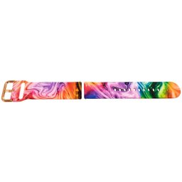 Curea silicon subțire model sticla colorata, telescop QR, 20mm -60599