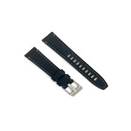 Curea piele neagră vintage ceruită QR 20mm - 4140120