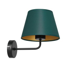 Lampă de perete ARDEN 1xE27/60W/230V verde/auriu