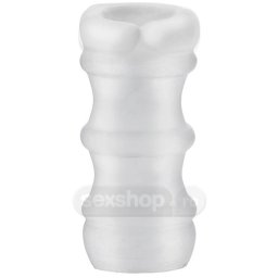 Doc Johnson Mood Masturbator Bile de Masaj Alb