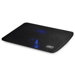 Stand notebook DeepCool 15.6" Blue LED, black, WINDPAL MINI