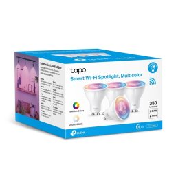 Bec LED inteligent Wi-Fi Smart GU10 Multicolor reglarea temperaturii/intensitatii, TP-LINK Tapo L630