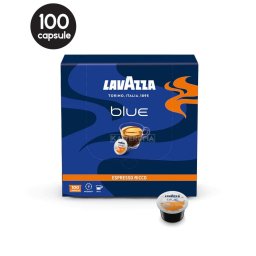 100 Capsule Lavazza Blue Espresso Ricco