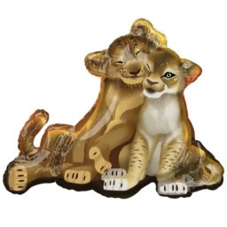 Balon folie supershape Regele Leu Lion King 78 cm