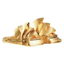 Puzzle 3D Piececool, Sydney Opera House, Metal, 62 piese