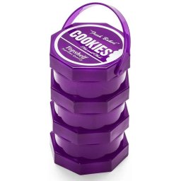 Cookies Borcan Stash Modular personabizabil Purple L 1-6 arome (USA)