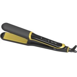 Placa de indreptat parul Elite HCS-1324, 45W, Trei tipuri de placi, Incalzire rapida, 210C Max., Negru/Galben