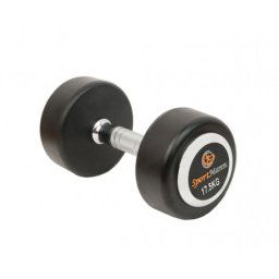 Gantera cauciucata Sportmann Deluxe 17.5 kg