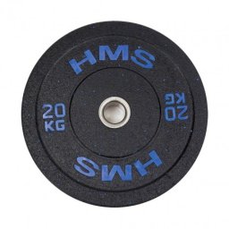 Greutate Bumper Plate 20 kg/51 mm HMS HTBR20-albastru