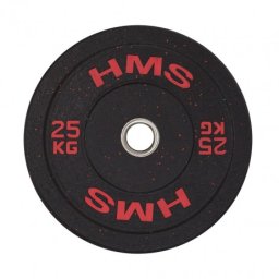 Greutate Bumper Plate 25 kg/51 mm HMS HTBR25-rosu