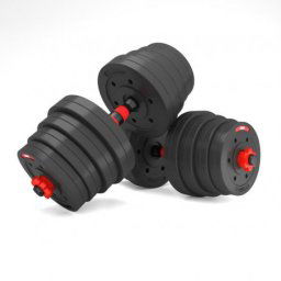 Set Haltera si Gantere Reglabile HMS SGP30 30 kg