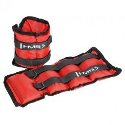 Saculeti cu greutati HMS OB03 2 x 1.5kg, rosu