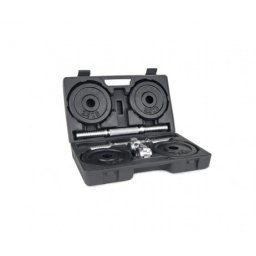 Set gantere reglabile Sportmann diplomat 2x10 kg, negru, resigilat