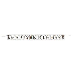 Banner Happy Birthday Harry Potter 19.5 x240 cm