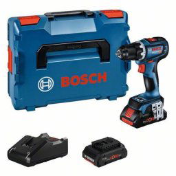 Burghiu GSR 18V-90 C Professional 18V 2x Li-Ion ProCORE18V 4.0Ah in L-BOXX Negru-Albastru