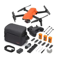 Drona pliabila Autel Evo Nano Premium, Portocaliu, 4K, 48MP, 1 2 CMOS, Gimbal pe 3 axe, GPS, 28 min timp zbor, Slot memorie, 2250 mAh