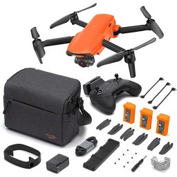 Drona pliabila Autel Evo Nano+ Premium, Rosu, 4K, 48MP, 1 2 CMOS, Gimbal pe 3 axe, GPS, 28 min timp zbor, Slot memorie, 2250 mAh
