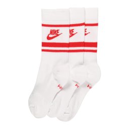 Nike Sportswear Șosete 'Everyday Essential' roșu intens / alb
