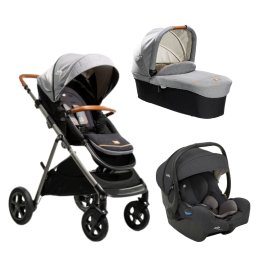 Carucior pentru copii multifunctional 3 in 1 Aeria Signature Carbone / i-Gemm Shale ( Carucior Aeria Carbon+ Landou Ramble Carbon+ scoica i-Gemm Shale)