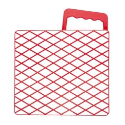 Gratar plastic, Beorol, 25.5x23 cm, Rosu GartenVIP DiyLine