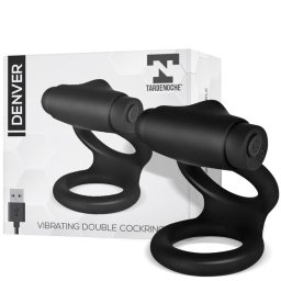 Tardenoche Denver Vibrating Double Cockring Black